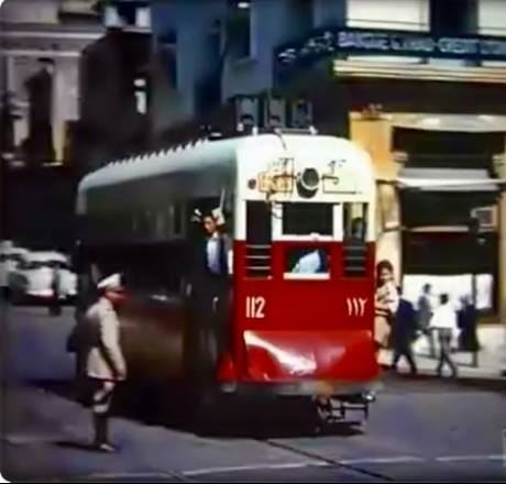 تراموي بيروت سنة 1955